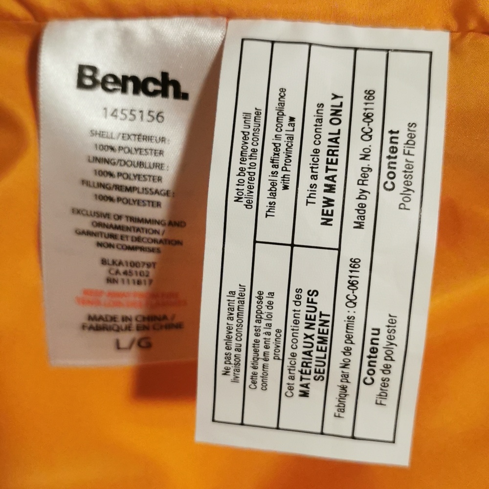 💚 Bench Winter Jacket, Size L - Picture 13 of 15